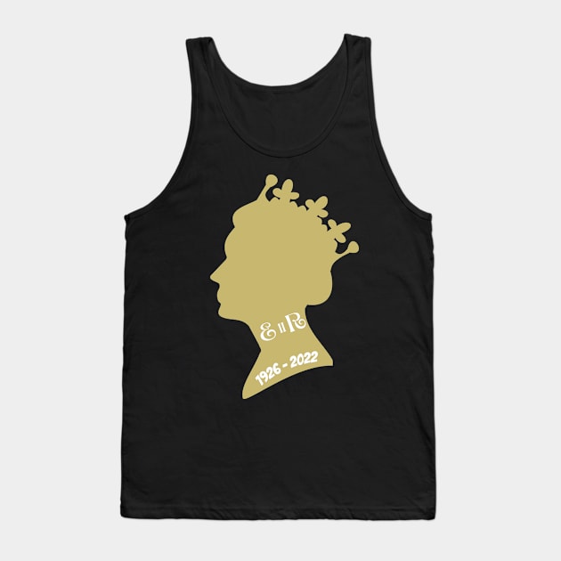 Queen Elizabeth II England Meme British Crown Britain Tank Top by BellaPixel